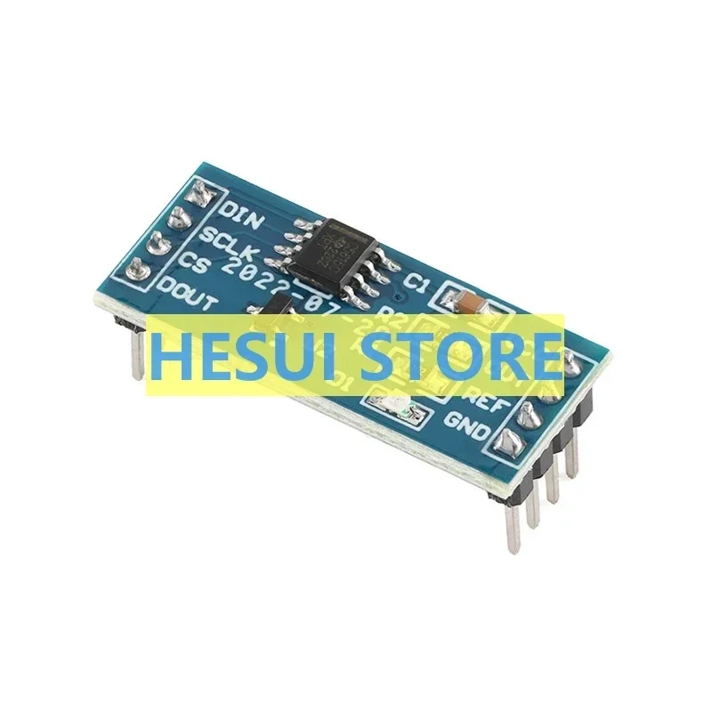 TLC5615 10-bit serial DAC converter