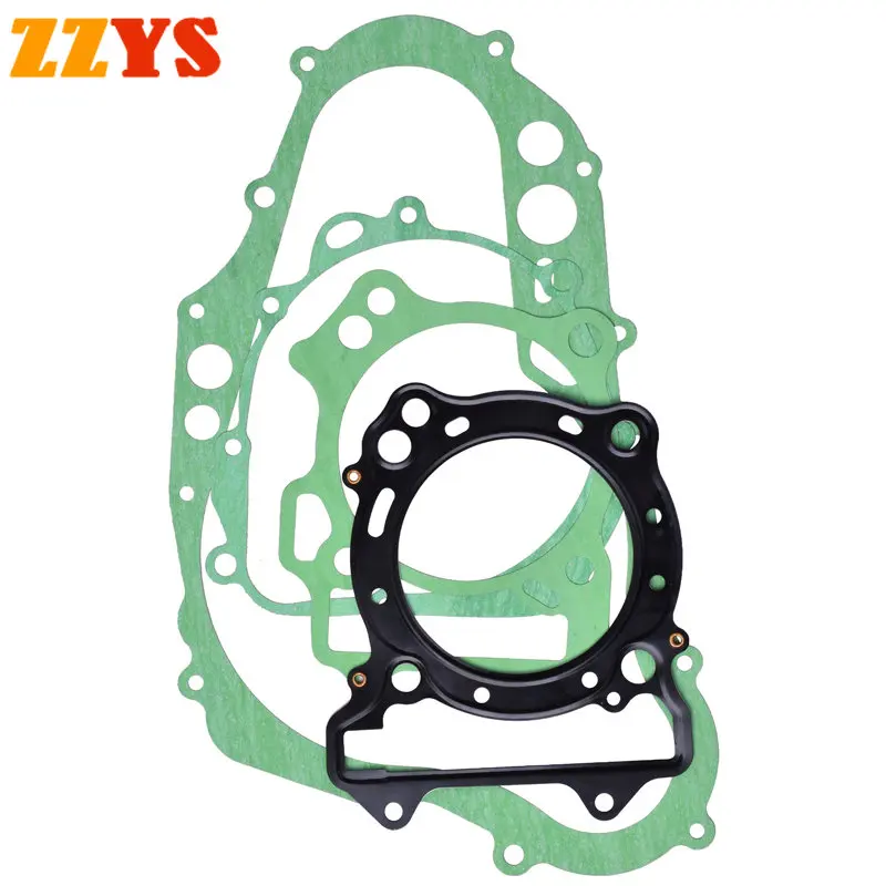 400cc Motorcycle Complete Full Cylinder Head Overhaul Gasket Mat Pad Kit for Suzuki Bike DRZ400 DR-Z400 DR-Z DRZ 400