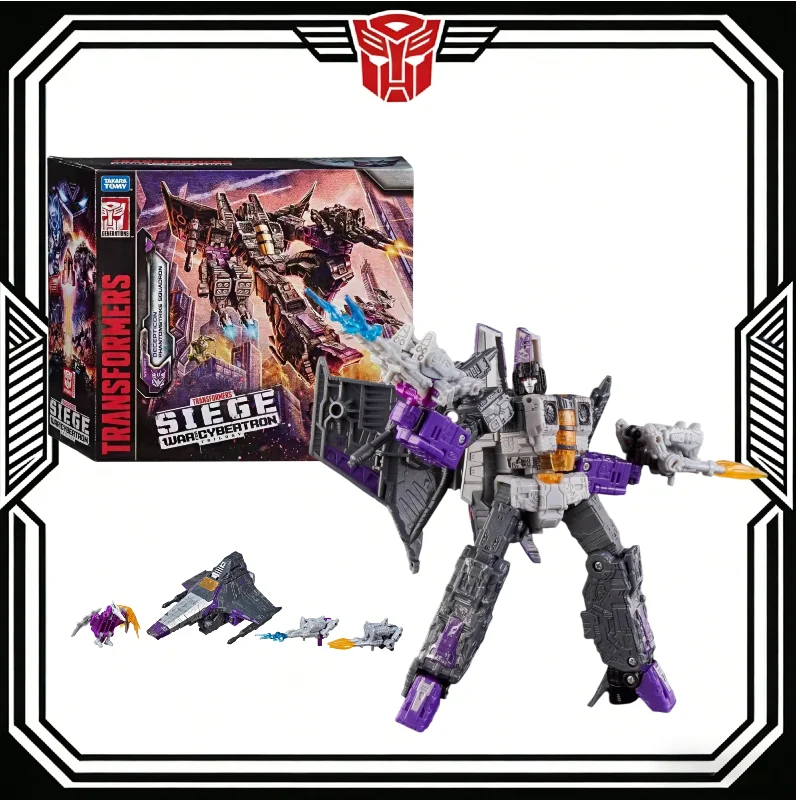 

In Stock Hasbro War for Cybertron Siege Skywarp Action Figure Battle Pack Reissue Gifts Toys Anime Cartoon Transformable Robot
