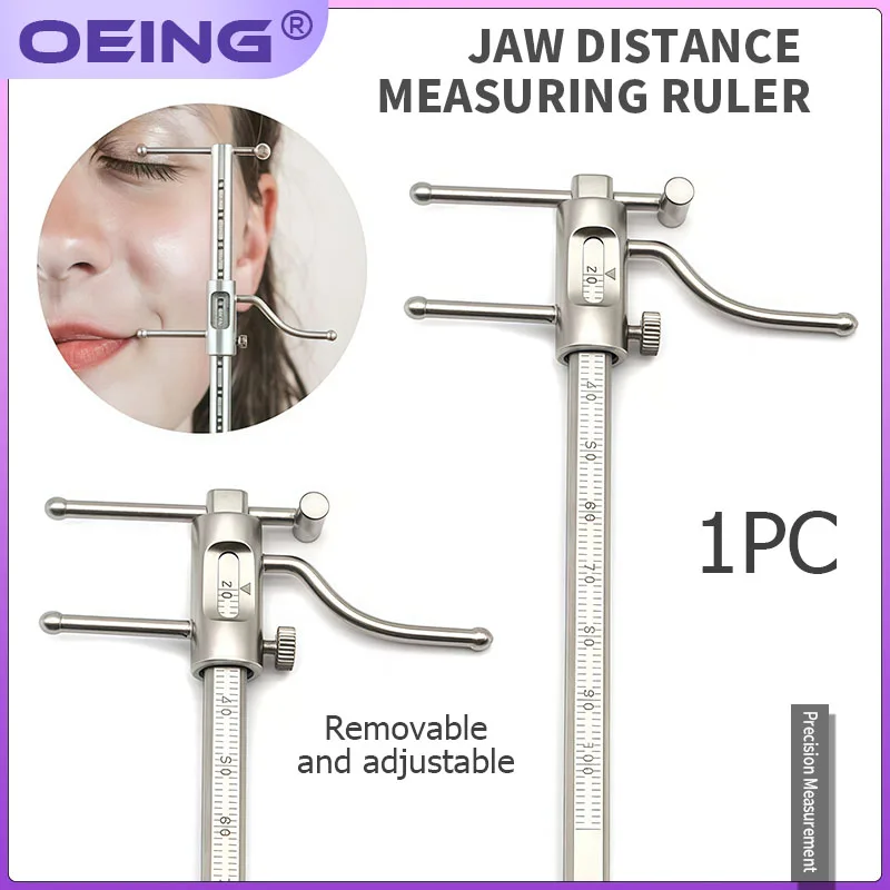 

1 шт., зубной имплантат, линейка VDO, датчик Венера Аполлона, 20-100 мм, измерительные протезы, штангенциркули, протез