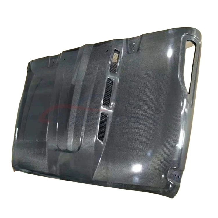 

Carbon Fiber Hood Bonnet For Jeep Wrangler JK Head Cover Bodykit