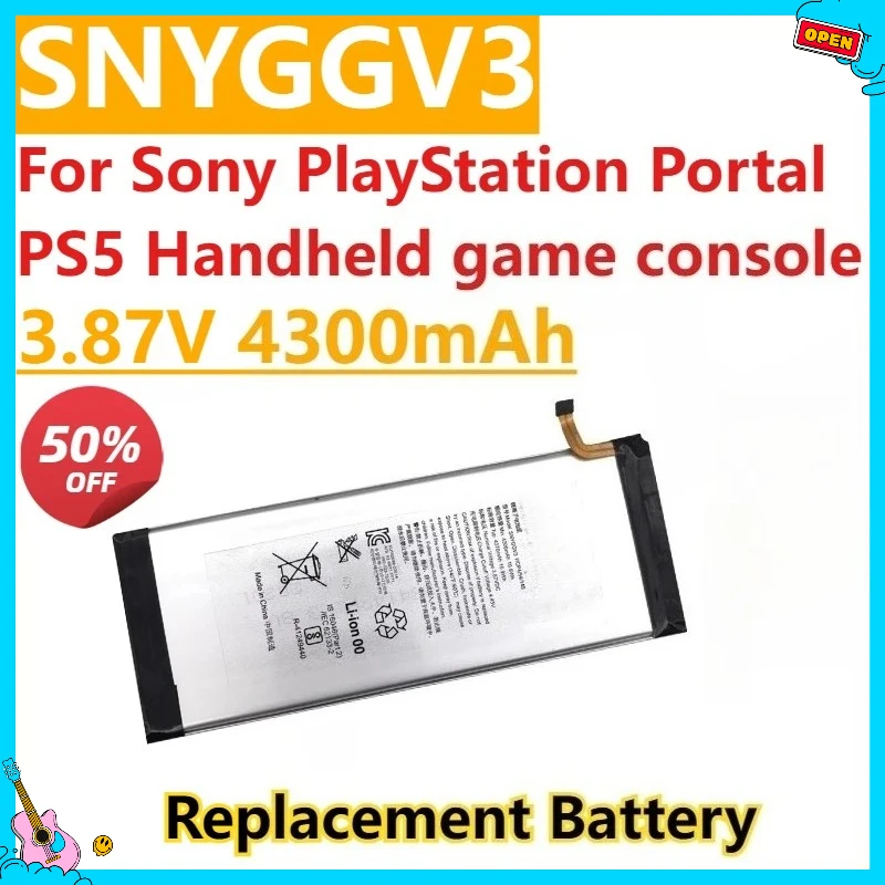 

New SNYGGV3 Battery 3.87V 4300mAh For Sony PlayStation Portal PS5 Handheld game console