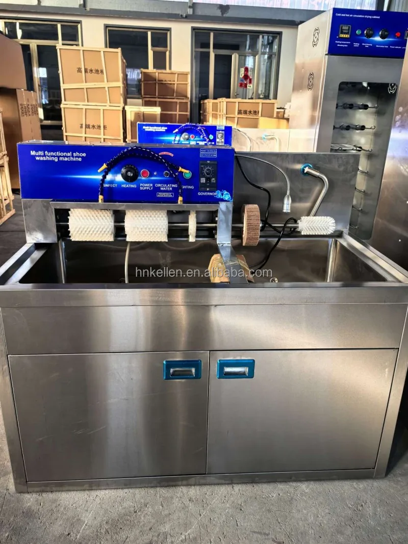 Semi-automatic Industrial Shoes Washing Machine Cleaning Shoes Cleaning Machine Industrial Shoes Washing And Drying Machine