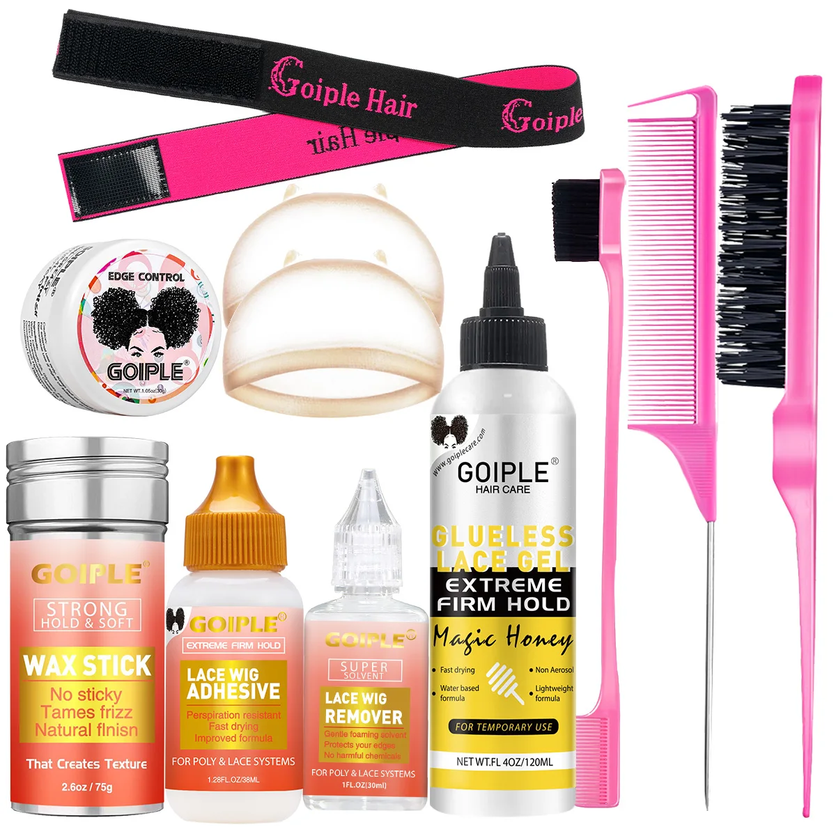 

Воск-стик для волос: стойкая укладка, помада для волос, воск для фиксации краев, клей для накладных волос и гель для кружевных париков с сильной фиксацией без клея