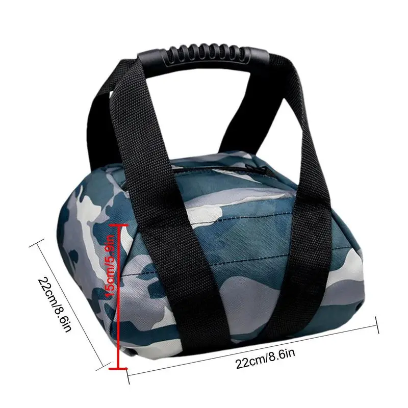 NEW Weightlifting Training Sandbag Kettlebell Sandbag Adjustable Soft Canvas Heavy Duty Sand Bag Dumbbell Home Fitness Equipment