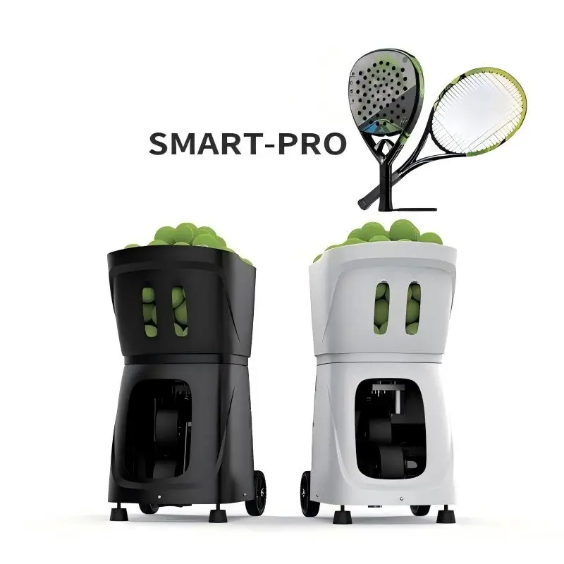 15balls Tennis Ball Machine Launcher Equipment for Training Practice with APP Remote Control Tennis Shooting Machine