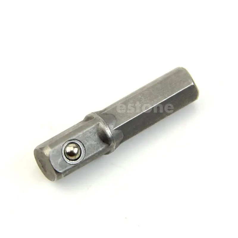 Hex Power Drill Bit Driver Socket Bar Wrench Adapter Extension 1/4" 25mm