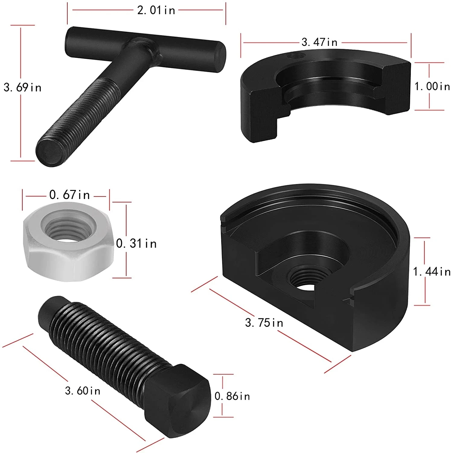 TM RR1014TR Transmissions Countershaft Front Bearings Puller Removal Tool Perfectly Fit for Eaton Fuller FR-Series Transmissions