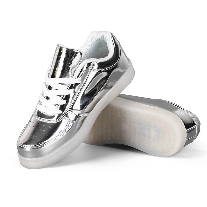 

Модные повседневные кроссовки для девочек 2025 года с LED-подсветкой, детские кроссовки для мальчиков, уличные спортивные туфли на плоской подошве, мужские кроссовки