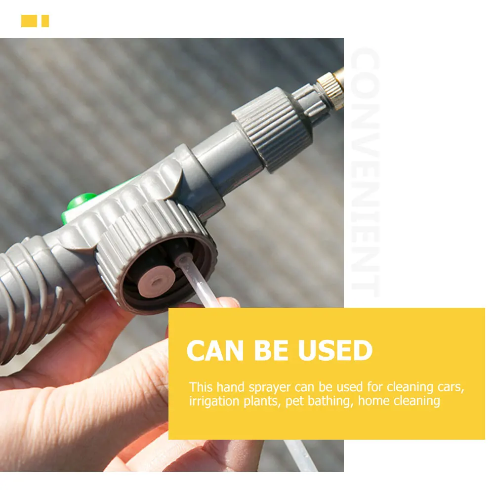 

5Pcs Spray Bottle Nozzle Replacement Handheld Sprayer Tops Thick PP Rust-Proof Trigger Sprayers for Beverage Bottles Gardening