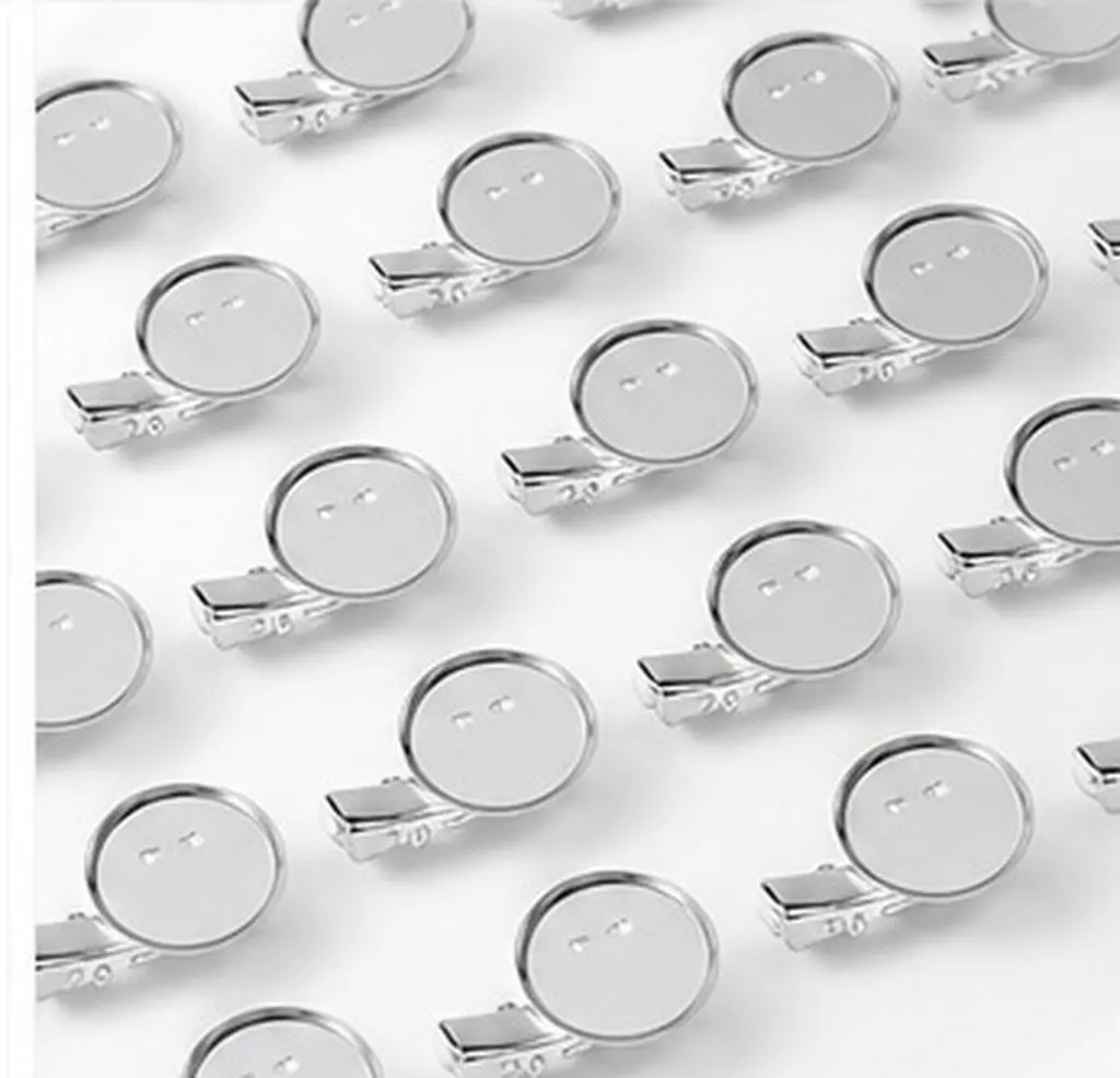50Pcs Brooch Making Base Practical Iron DIY Breastpin Decor Accessories for Handmade Crafting Brooch Pins Safety Breastpin Base