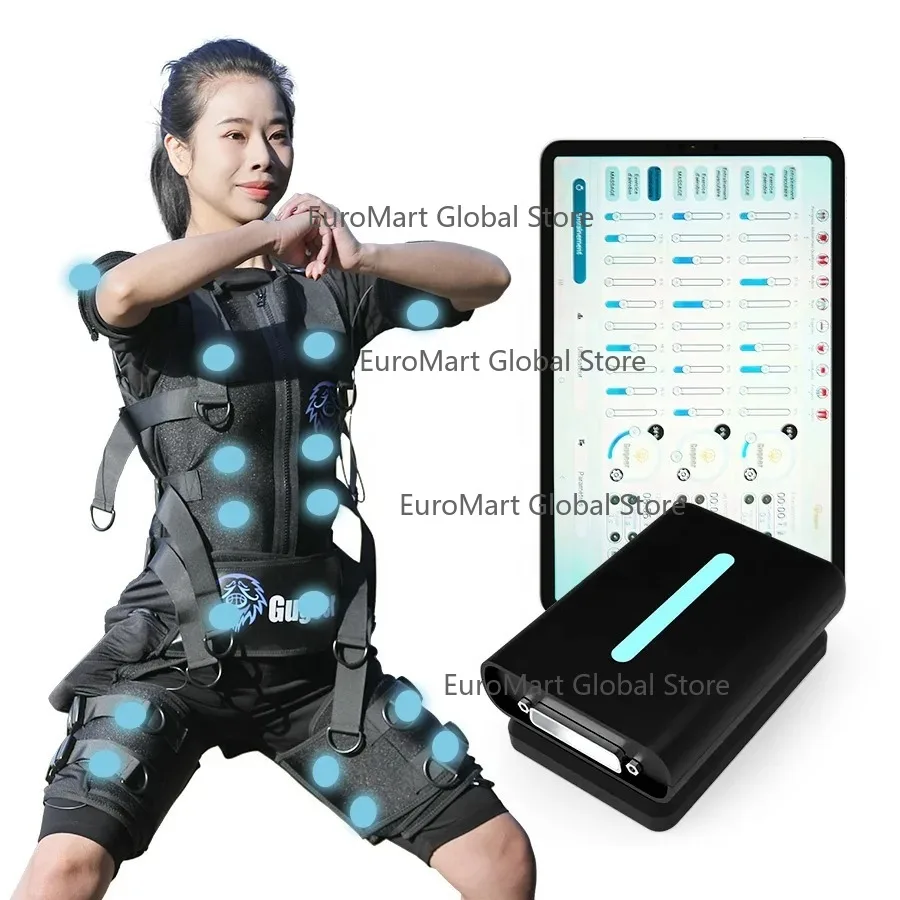 

Best Selling Wireless Electro Myo Stimulation Body Training Suit With Wireless Function
