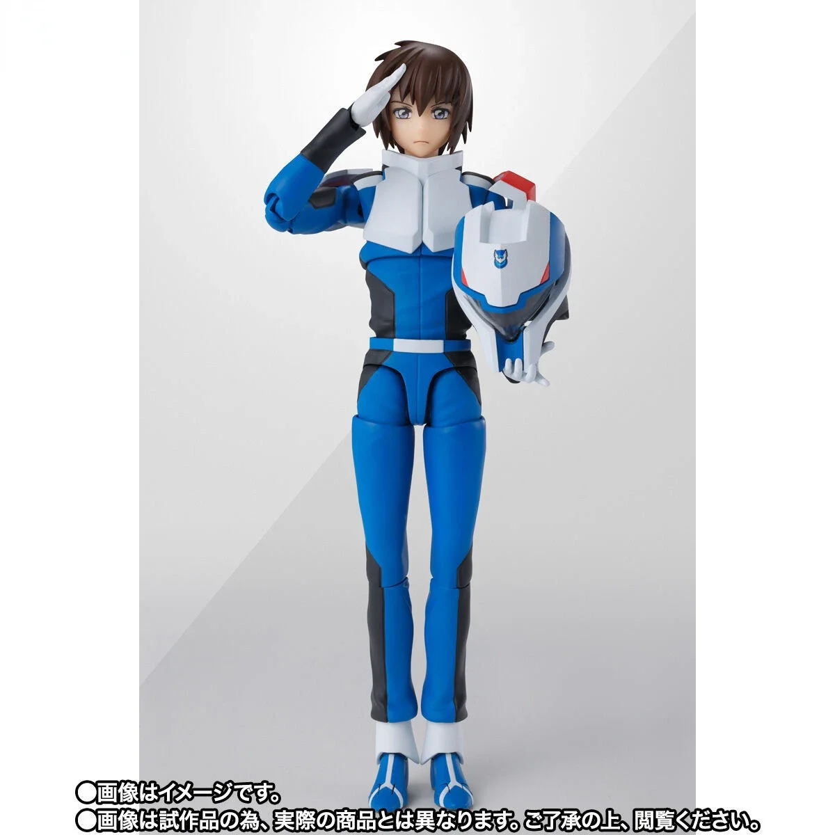 In Stock New Genuine Bandai SHF Gundam Series Kira Yamato (COMPASS Pilot Suit Ver.) - Figure Collectible Doll Gift