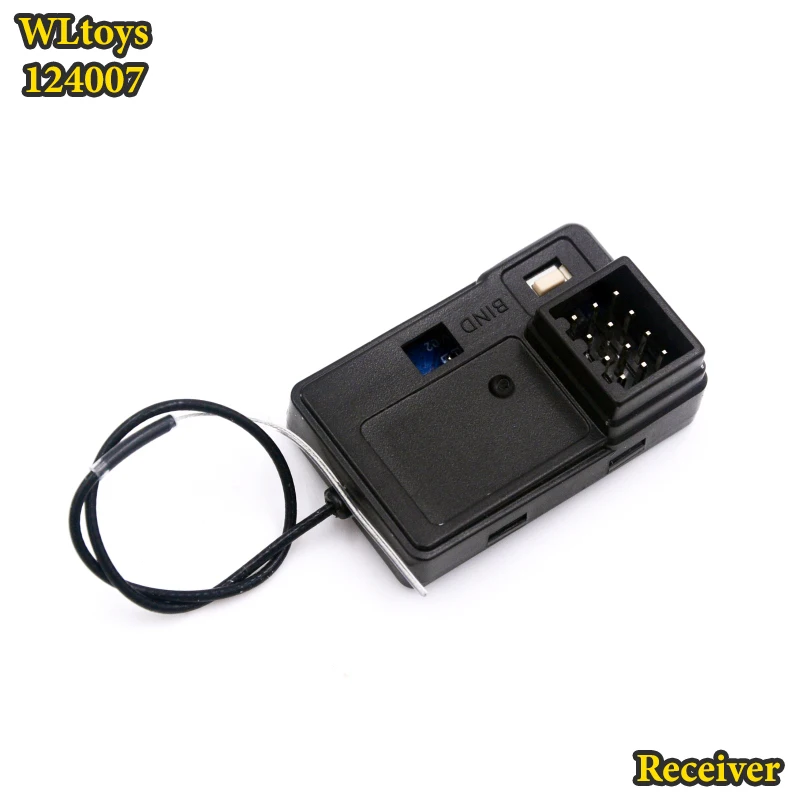 Brazo oscilante C asiento inferior Motor WLtoys 124007 1/12 RC caja de cambios diferencial amortiguadores neumático Original piezas de repuesto de Metal