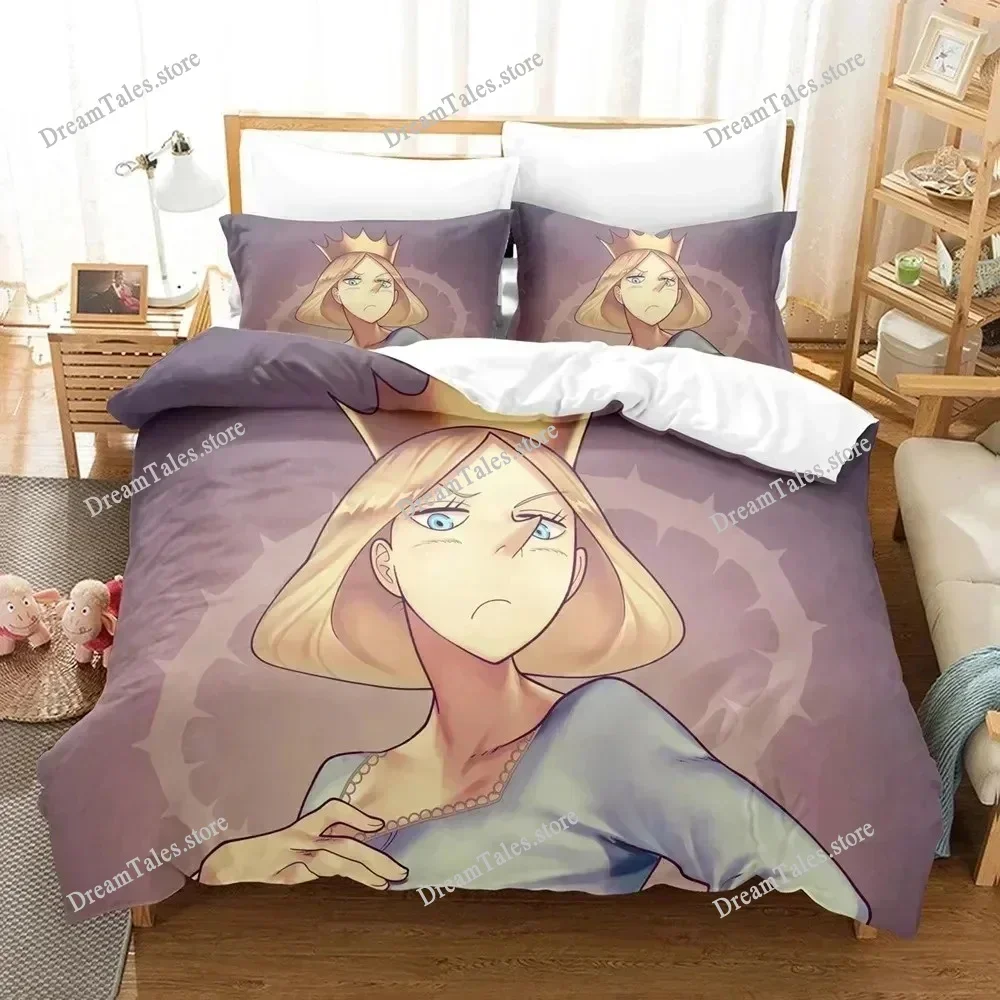 

New 3D Printing Anime Ranking of Kings Bedding Set Double Twin King Duvet Cover Comforter Pillowcase Boys Girls Adults Bedroom96