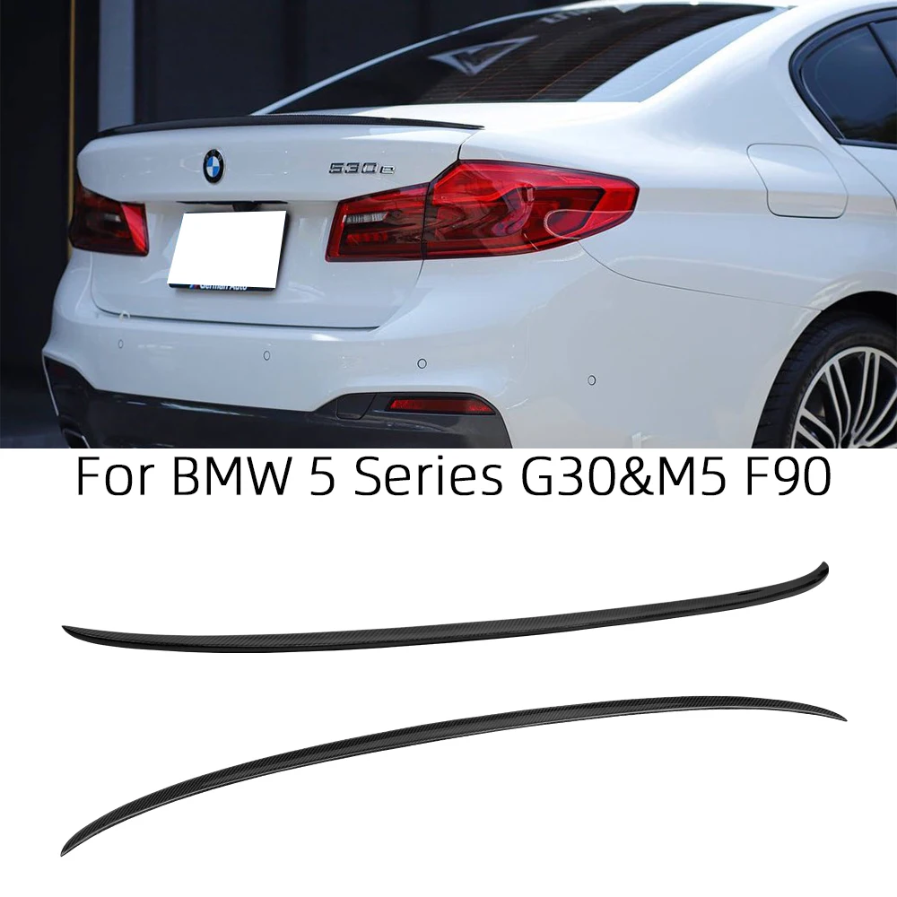 

For BMW 5 Series G30 G38&M5 F90 M5 Style Carbon fiber Rear Spoiler Trunk wing 2016-2023 FRP honeycomb Forged