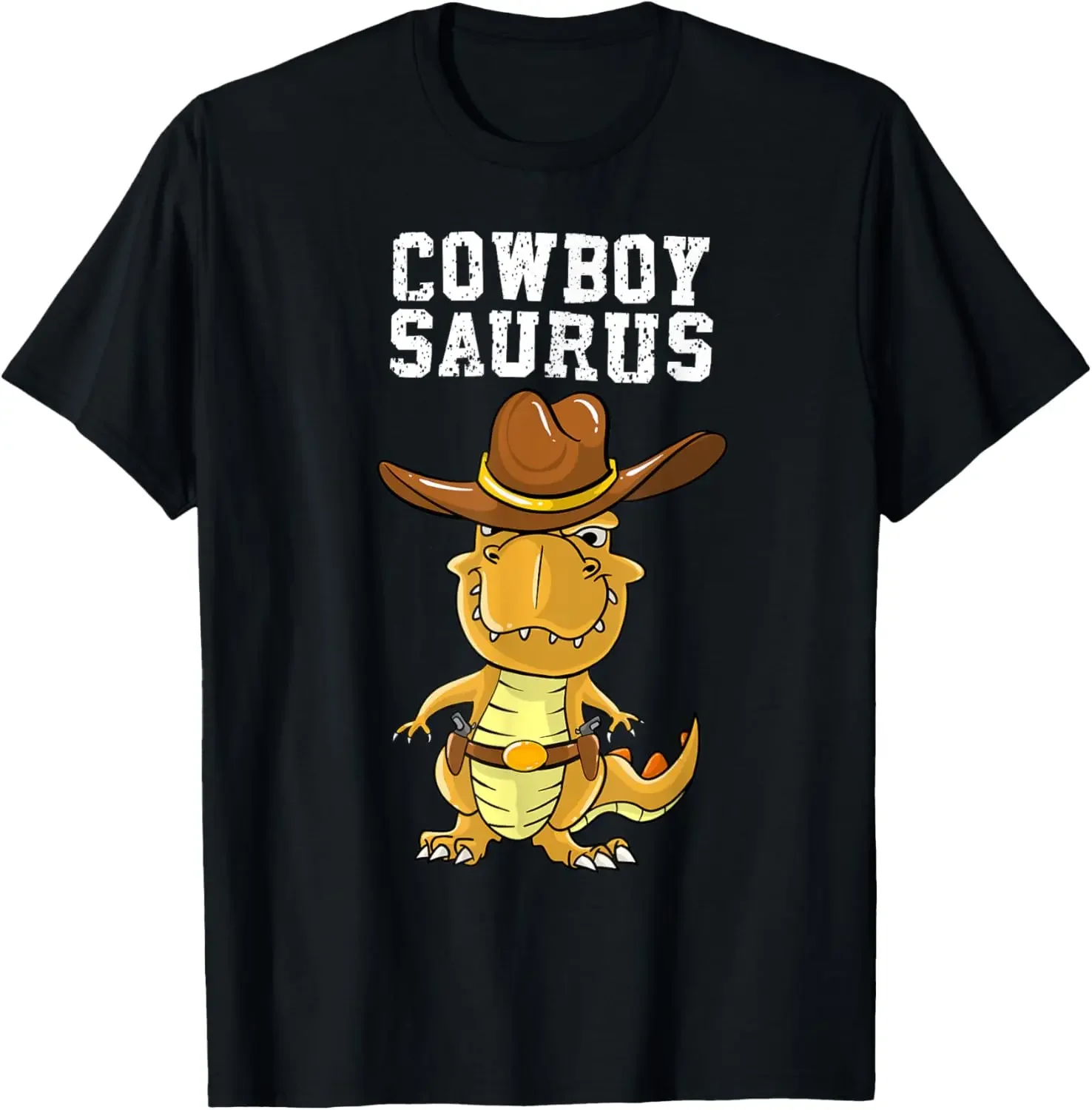 Cool Cowboy Saurus | Funny Western Rodeo Dinosaur Lover Gift T-Shirt