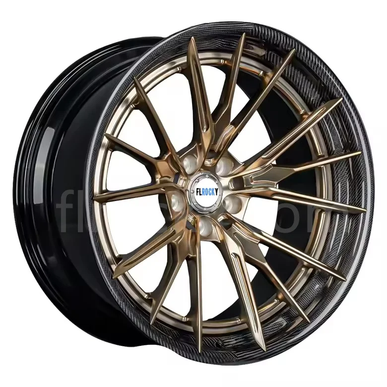 

Flrocky 5x114.3 5x130 5x120 18 19 20 21 Inch Carbon Fiber Rim with Full Carbon Barrel for Carbon Fiber Wheels