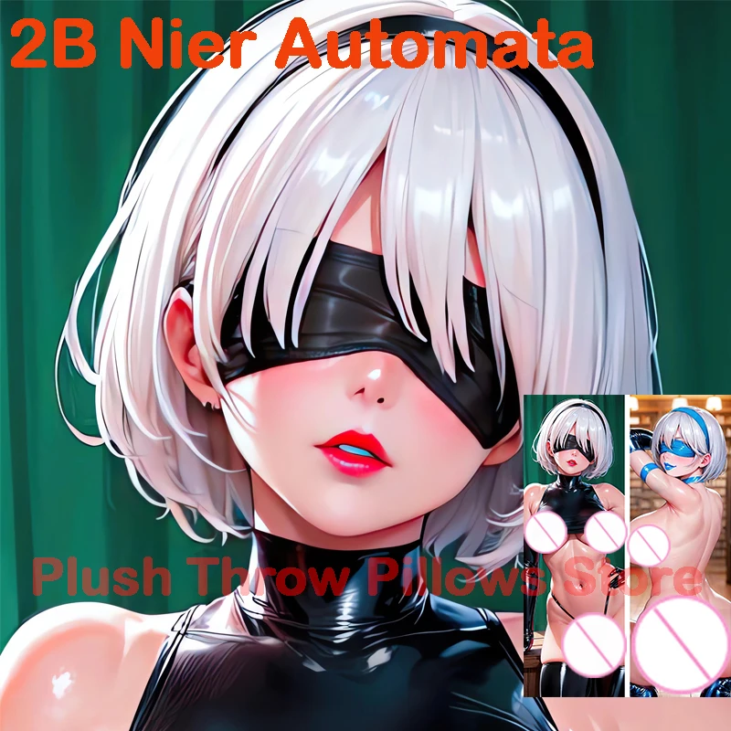 Dakimakura anime 2B Nier Automata Double-sided Print Life-size body pillows cover Adult pillowcase