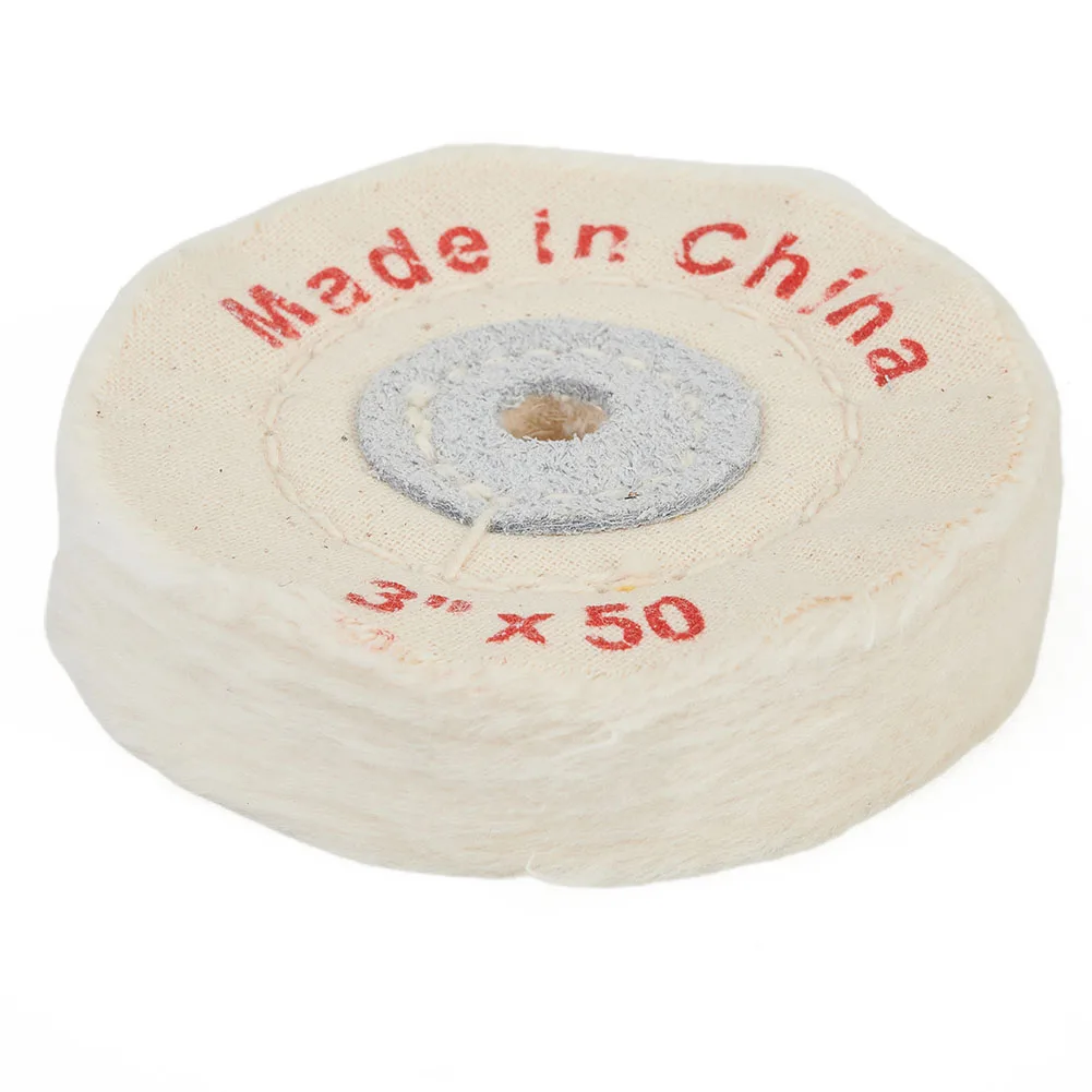 New Buffing Wheel Practical For Jewelry For Rotary Tool Grinder Pad Heavy Duty Polishing Polishing Wheel 3 Inch