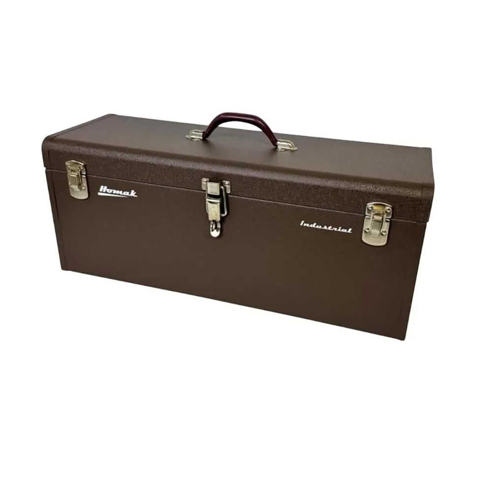 

24-Inch Industrial Steel Toolbox, Brown Wrinkle Powder Coat, Bw00200240