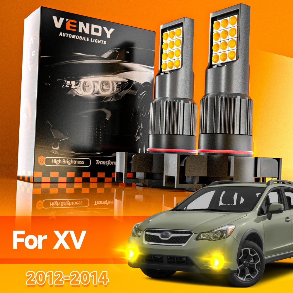 2 Stück PSX24W 2504 für Subaru XV 2012 2013 2014 LED Nebelscheinwerfer Canbus Zubehör