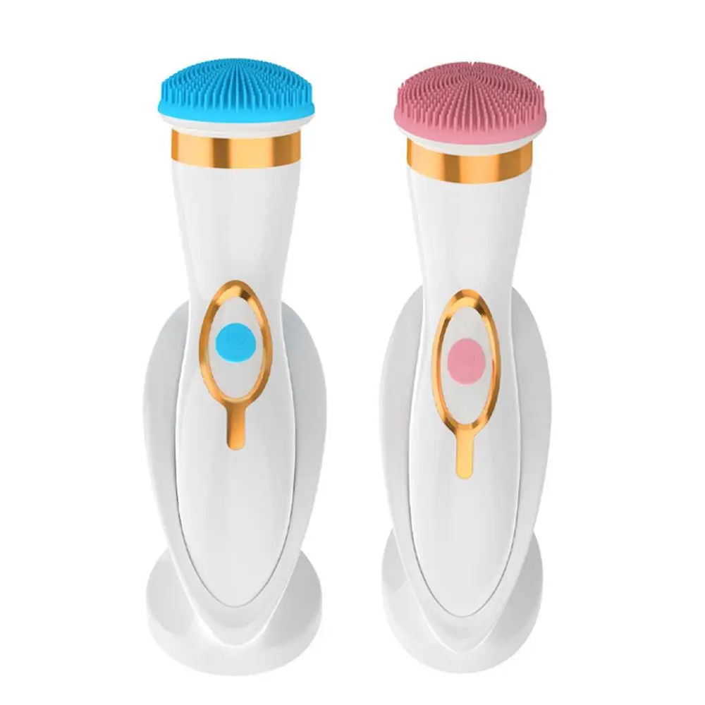 Face Cleanser Brush Electric Facial Cleansing Brush Silicone Rotating