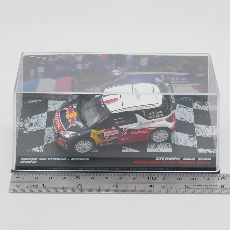 

Литой под давлением ixo масштаб 1:43 Citroen DS3 WRC 2012 Loeb Citroen Loeb раллийный автомобиль модель автомобиля из сплава Коллекционная игрушка в подарок сувенирный дисплей