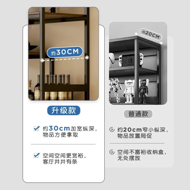 Weinschrank, Wand-Wohnzimmer-Display, kommerzielles Weinregal, Haushalt, Spind
