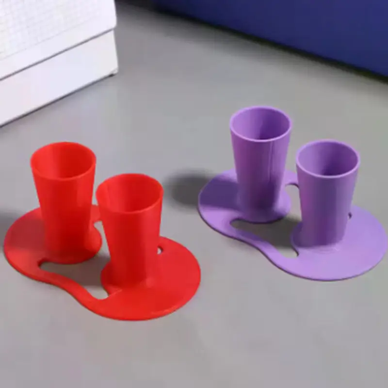 

Desktop Inverted Glue Bottle Holder Stand Non-Slip Silicone Base Office Home Drip-Free & Stain-Proof Organizer for Craft Glue