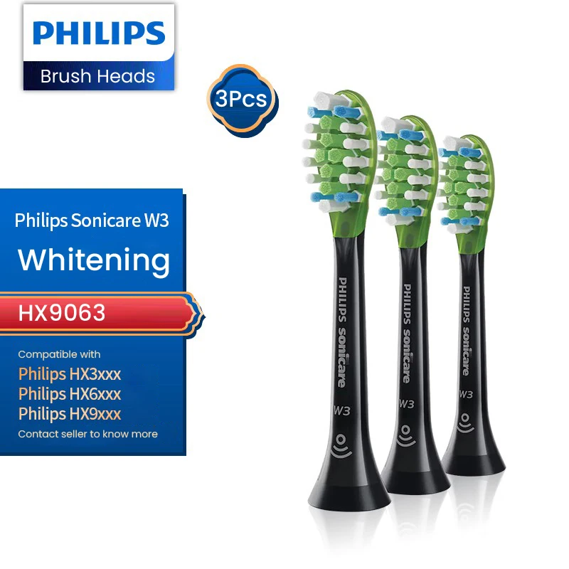 Philips HX2033 Tandenborstel Vervangende Kop DuPont Kleurveranderende borstelharen voor mondreiniging Geschikt voor HX3 HX6 HX9 Serie