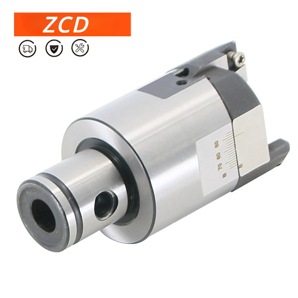 ZCD RBH Double-Edged CNC Adjustable BT30 BT40 SK40 Tool Holder RBH Boring Bar Boring Cutter Boring Handle LBK Rough Head