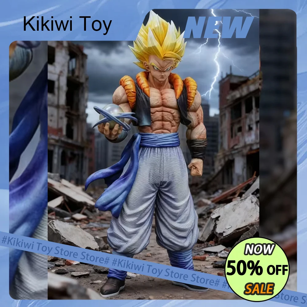

Dragon Ball Anime Figure Gogeta Figure Super Saiyan Gogeta Action Figurine Gk Statue Model Doll Collection Room Decora Toy Gift