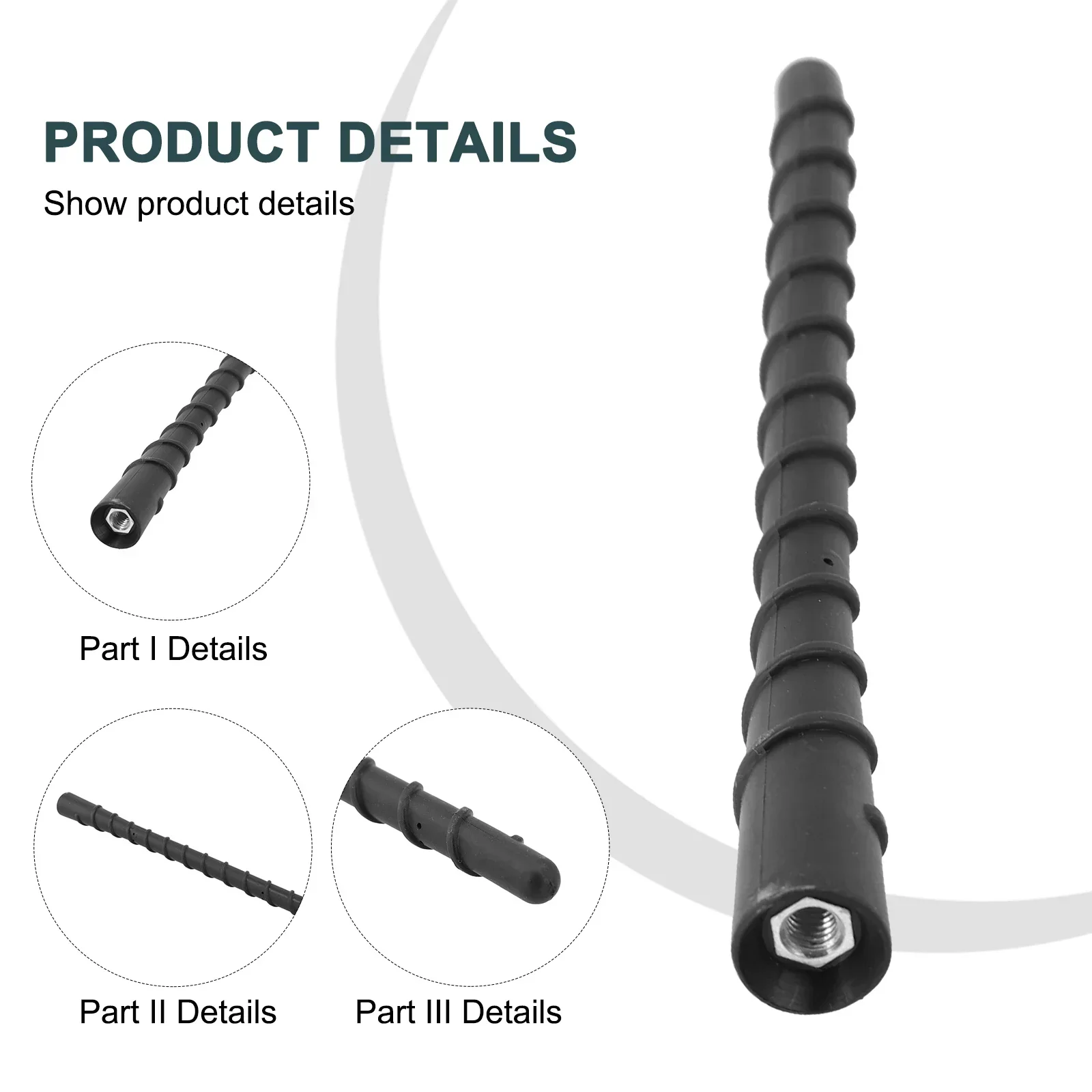 

Car Radio Antenna Mast Rod For Nissan Pathfinder NV200 2013 2014 2015 2016 28215-JG40B Replacement Roof Antenna Mast Rod