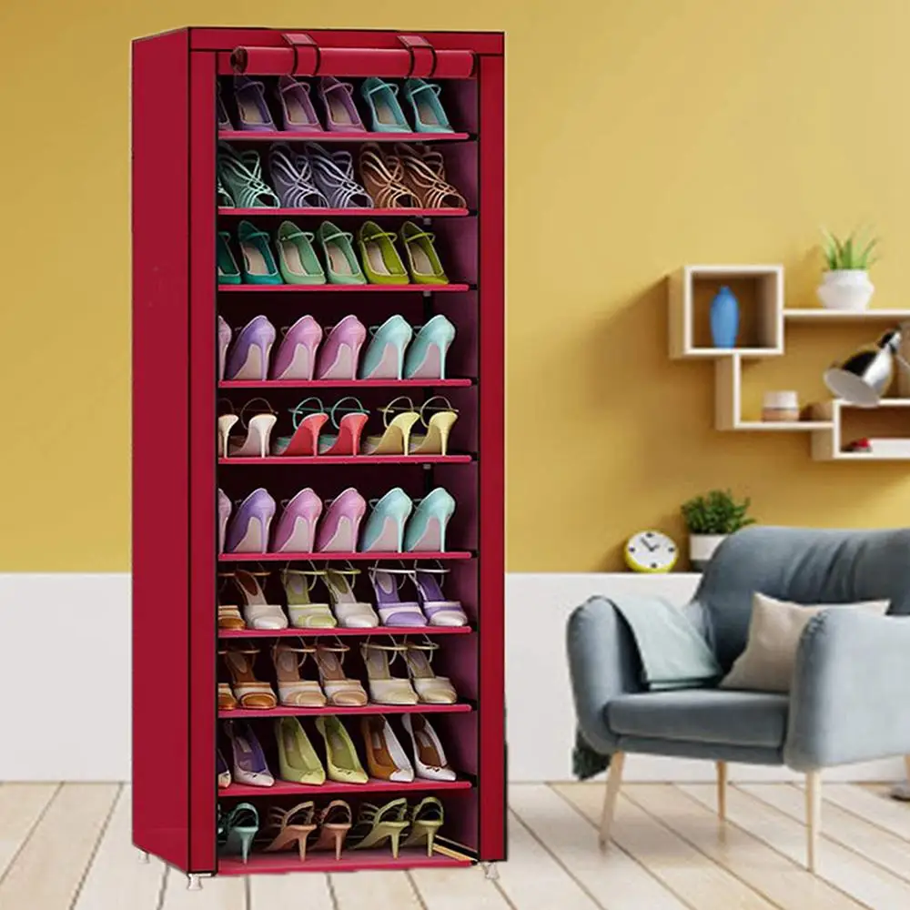 Layers Dustproof Shoe Rack Thicken Non-Woven Fabric Shoe Stands Organizer Closet Home Shoes Storage Holders Shelf Shoe Cabinet