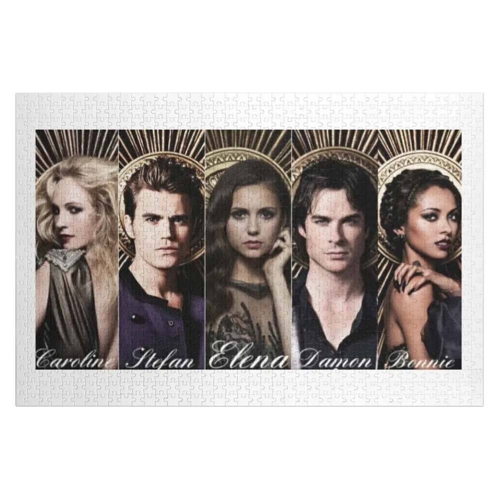 

Tvd Cast Photoshoot Jigsaw Puzzle Custom Jigsaw Customized Kids Gift Personalized Toys Animal Puzzle