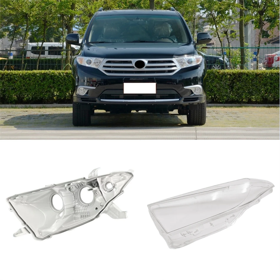 

For Toyota Highlander 2012 2013 2014 Automotive Accessories Headlights Glass Car Head Light Holder