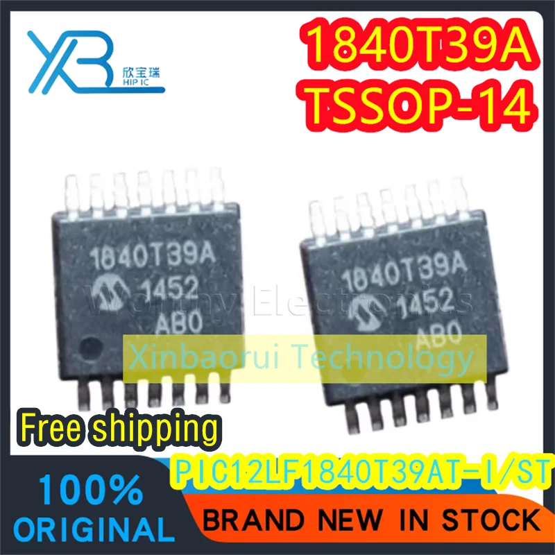 

(3/20pieces) PIC12LF1840T39AT-I/ST PIC12LF1840T39 1840T39A SMD TSSOP14 Integrated IC Microcontroller New Free shipping