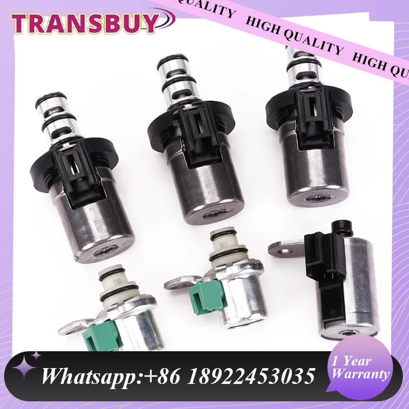 Transmission Solenoid Solenoids Kit With Filter KIT 4F27E FN4A-EL Fits For 99-UP Ford Mazda