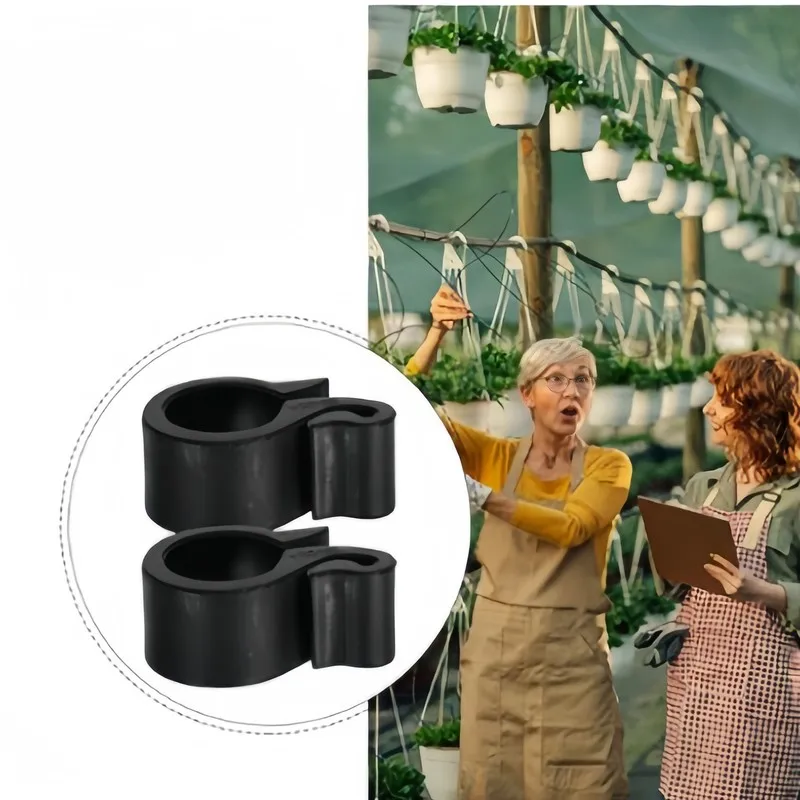 25mm S Type Pipe Clamps 69 pcs, Easy to Install, Durable Pipe Holders for Garden, Yard and Farm Use, Sturdy and Practical