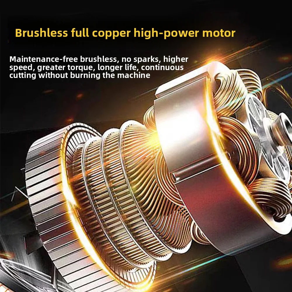 Tesoura de Poda Elétrica Sem Escovas VILASTING, Ferramenta de Jardim, Podador com Display LED 0/1, Tesoura Sem Fio para Bateria Dewalt 18V