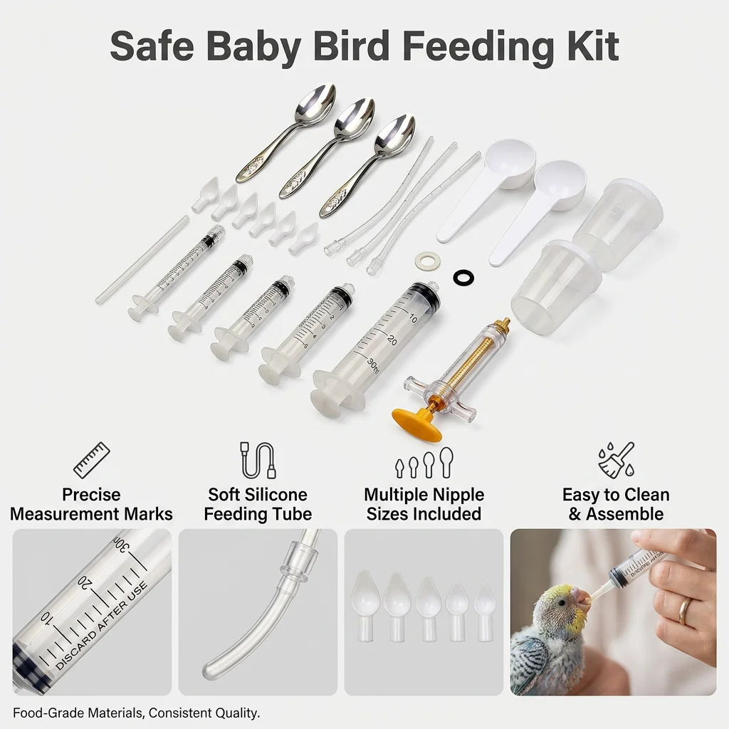 Alimentador de aves de varios - Baby Food Youtube reseña y precio