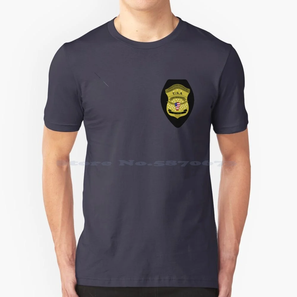 Attache Badge-Patriot Prime T Shirt 100% Cotton Tee Patriot Structural Dynamics Of Flow Micheal Dorman Kurtwood Smith Terry