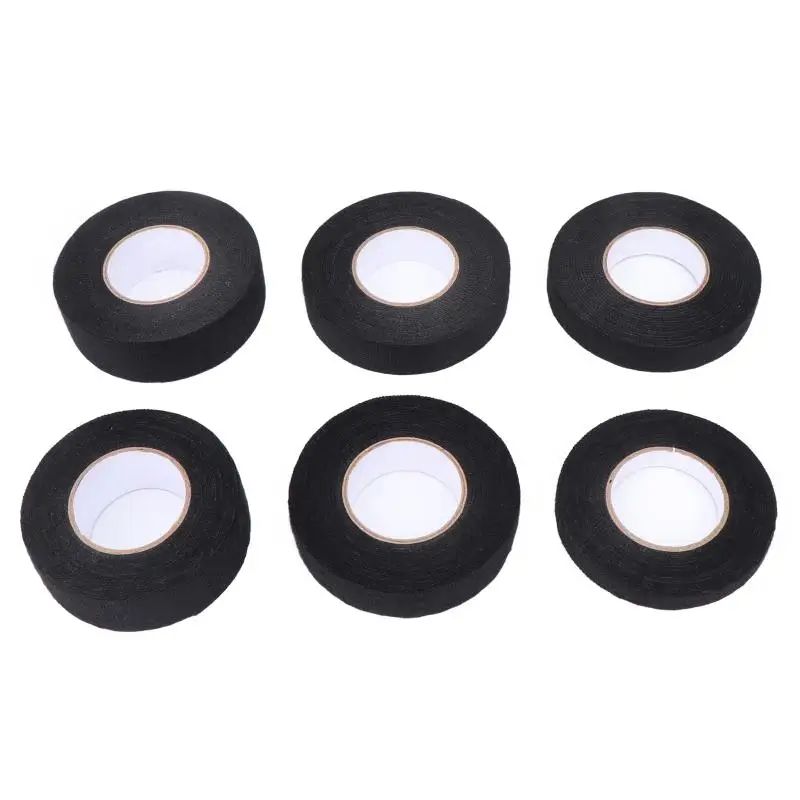 【MA】9/15/19/25/mm Electrical Insulation Heat-resistant Wiring Harness Tape PET Bundle Flame Retardant Tape