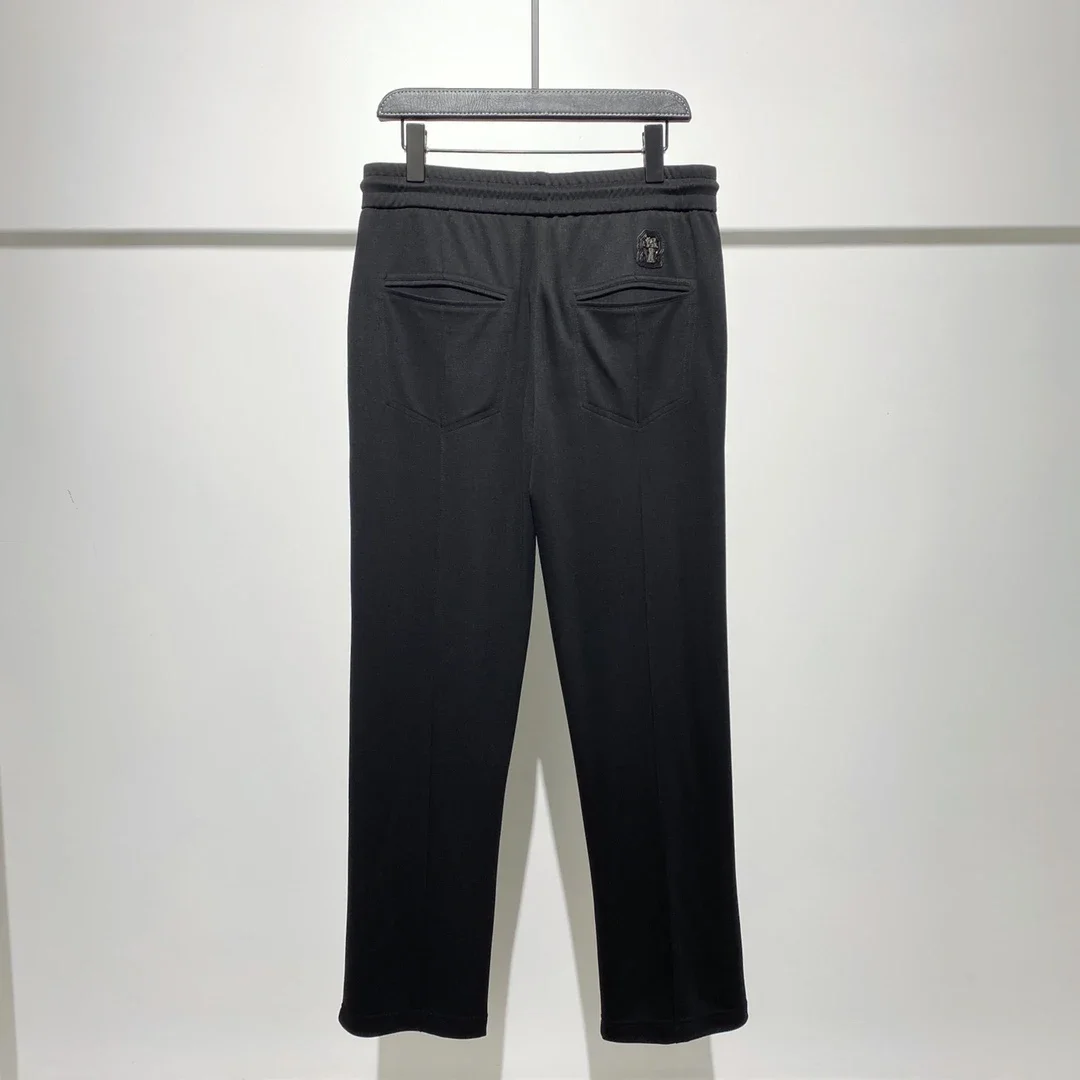 2024 BC New Minimalist fashionable casual Pants Men Middle-waisted Quality trouser Concise lines High quality Old Money loose