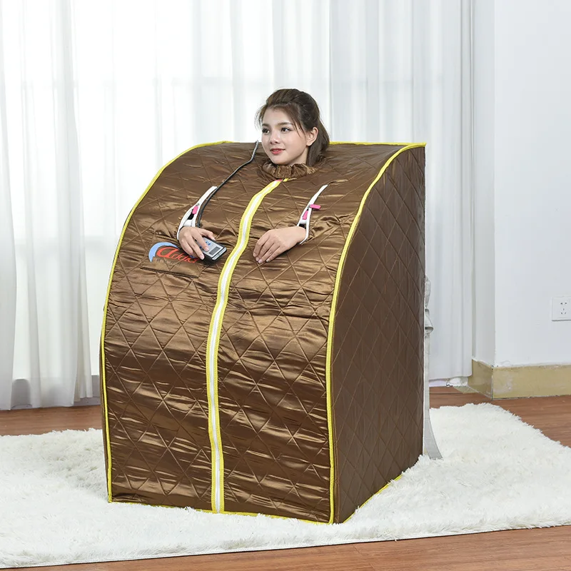 Far Infrared Sweat Steam Box Sauna Box Household Portable Single Sauna Box Sweat Steam Room