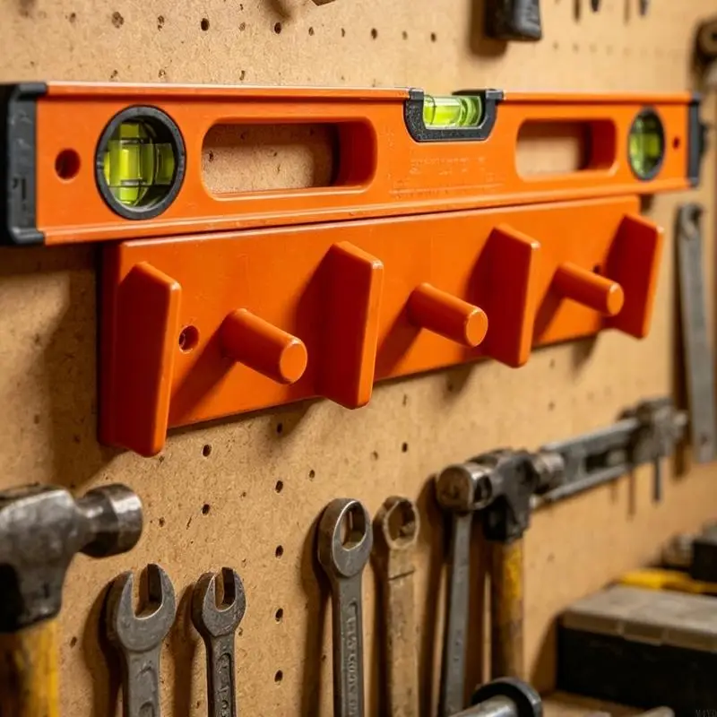 Sturdy Plastic Build Leveling Bracket For Level Holder Rack Accurate Alignment In Carpentry Renovation Tool M4YD