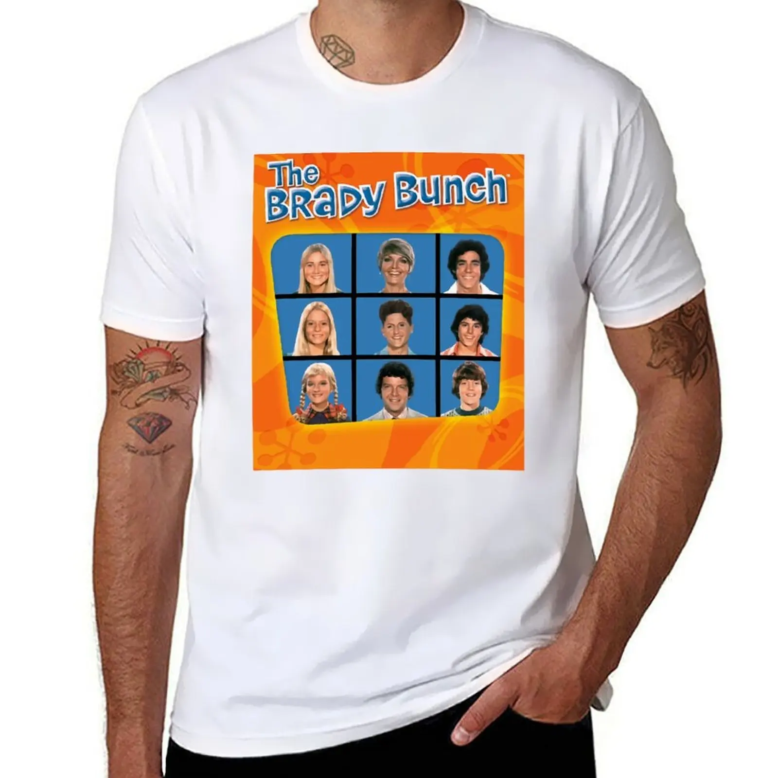 

The Brady Bunch T-Shirt man t shirts for men casual t shirts for man cotton funny T-Shirt