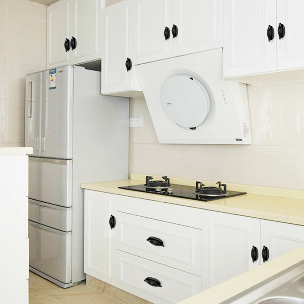 

10pcs Door Handles Solid Color Cabinet Knob Durable Drawer Pull For Kitchen Closet Furniture Multifunctional Hardware Handle