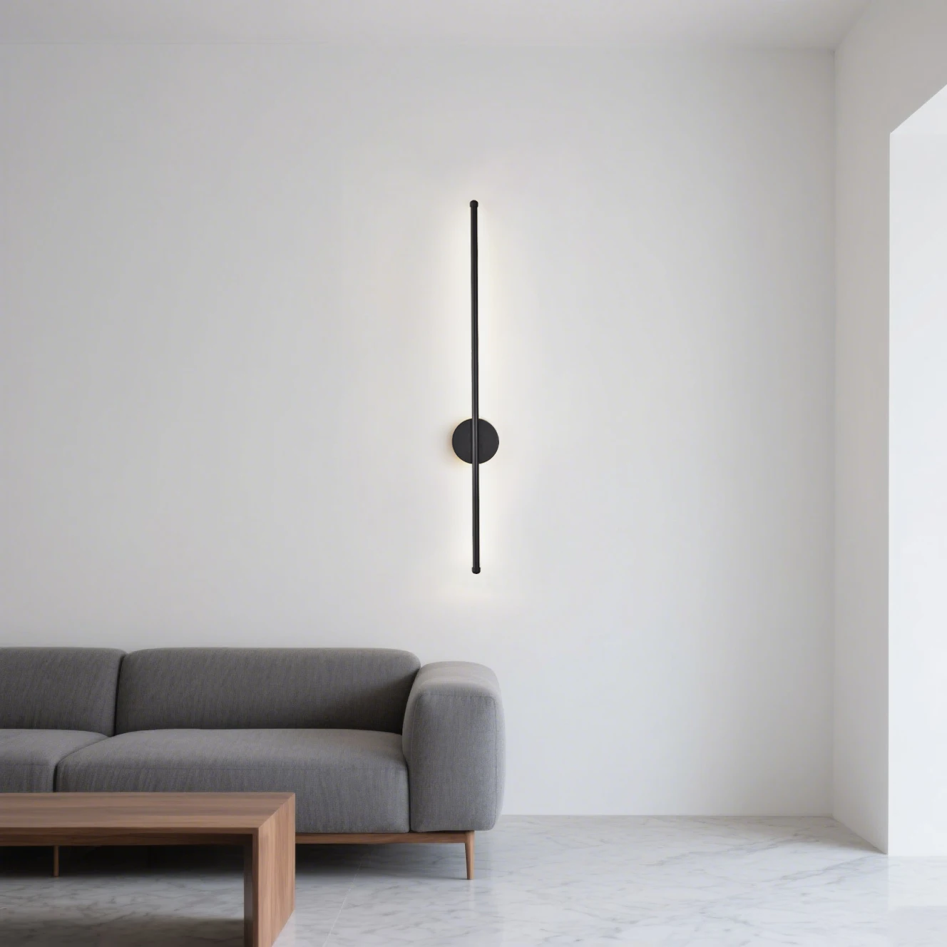 

Modern LED Wall Lamp Minimalist Led 40/55cm Light Bedroom Bedside Long Strip Wall Sconces Living Room Home Indoor Lighting
